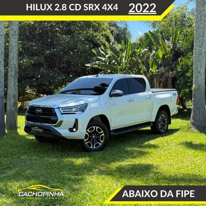 TOYOTA HILUX 2.8 D-4D TURBO DIESEL CD SRX 4X4 AUTOMÁTICO